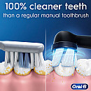 Oral-B - Svart/grön - Tysta intensiteter och tryckskydd