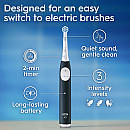 Oral-B - Grön - Mikrovibrationer och trycksensor