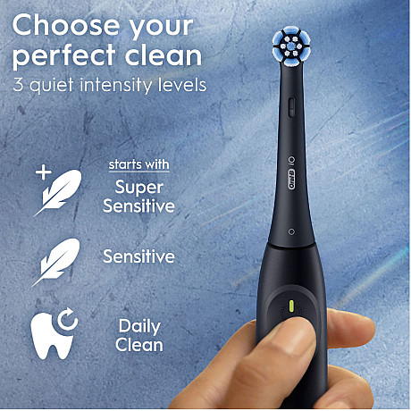 Oral-B - Svart - Mikrovibrationer och tre intensiteter