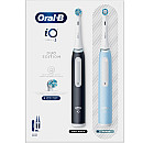 Oral-B - Mattsvart/blå - iO-teknik och tryckskydd