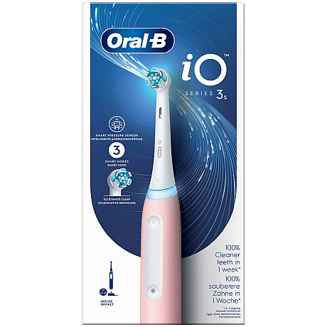 Oral-B - Rosa - iO-teknik och tre lägen