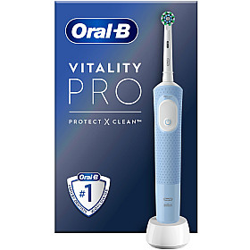 Eltandborste Oral-B - Blå - Tre lägen och 2d-rengöring