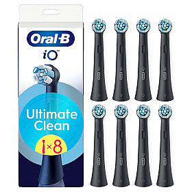 Tillbehör eltandborste Oral-B - Svart - iO-borsthuvuden 16° strån och indikator