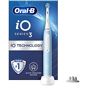 Eltandborste Oral-B - Blå - iO-teknik och tre lägen