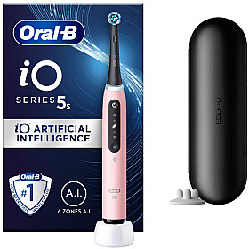Eltandborste Oral-B - Rosa - Smart trycksensor och AI-stöd