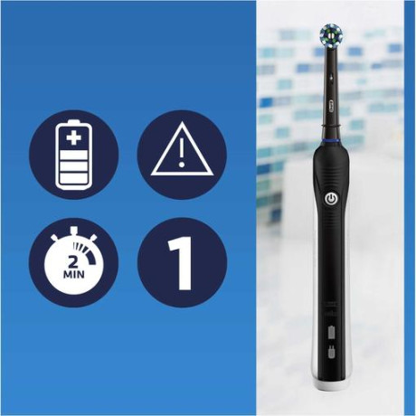 Oral-B - elektrisk tandborste Pro 1-750 Svart Oral-B - elektrisk tandborste Pro 1-750 Svart