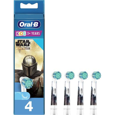 Oral-B - borsthuvuden Star Wars Madalorian, 4-pack Oral-B - borsthuvuden Star Wars Madalorian, 4-pack