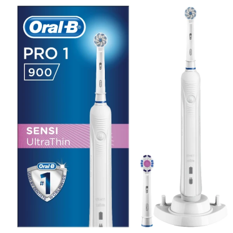 Oral-B - eltandborste Pro 900 Sensi UltraThin White Oral-B - eltandborste Pro 900 Sensi UltraThin White