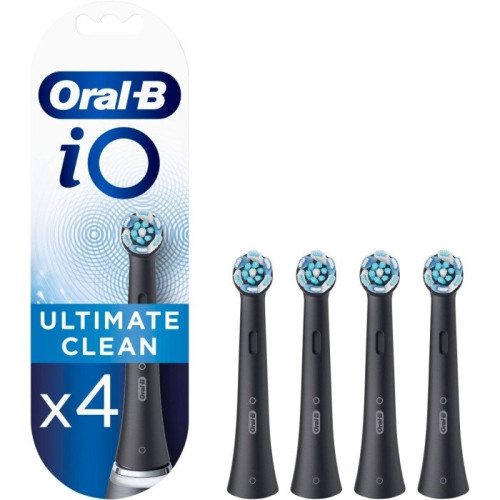 Oral-B - iO Ultimate Clean Black 4ct - snabb leverans