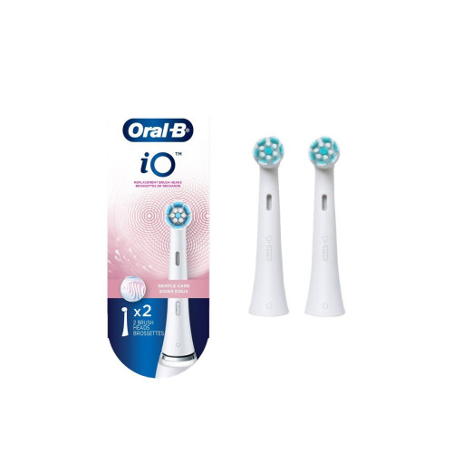 Oral b tillbehör eltandborste refiller io gentle care 2ct