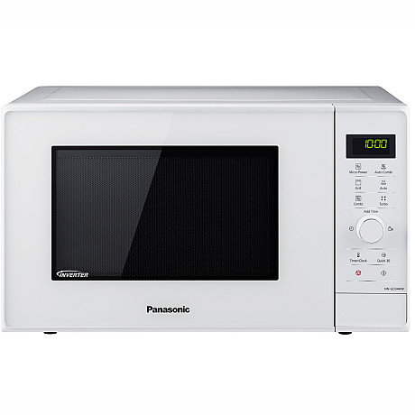 Panasonic - NN-GD34HWSUG - Vit - 23L, grill + inverterteknik Panasonic - NN-GD34HWSUG - Vit - 23L, grill + inverterteknik