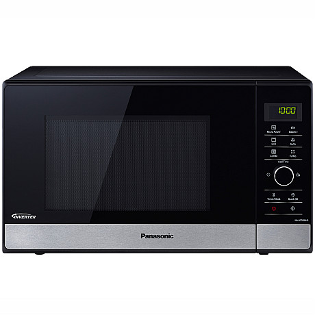 Panasonic - NN-GD38HSSUG - Svart - 23L, grillfunktion 1000W Panasonic - NN-GD38HSSUG - Svart - 23L, grillfunktion 1000W