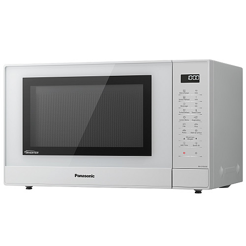 Panasonic fristående mikrovågsugn nn-st45kwepg - vit - 32l kapacitet, 1000w