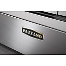 Pazzano -  Induktionsspis Cuore 90 cm (2 ugnar) (Rostfri/Mässing)