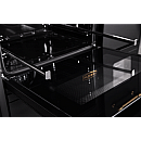 Pazzano -  Gasspis Cuore 90 cm (2 ovens) (Svart/Borstat stål)