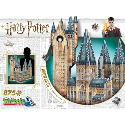 Peliko - Wrebbit 3D-Pussel Harry Potter Hogwarts Astronomitorn 850 Bitar