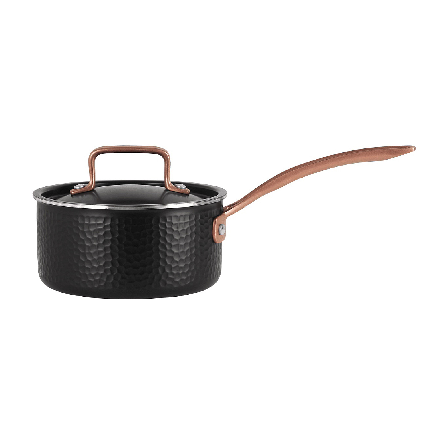 Pepper kokk&auml;rl  kastrull med lock 16 cm svart