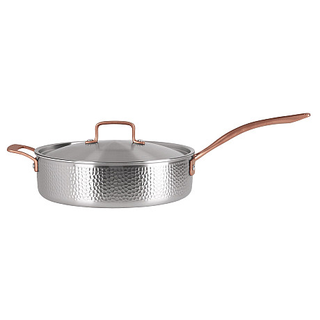 Pepper -  Traktörpanna med Lock 28 cm Rostfri