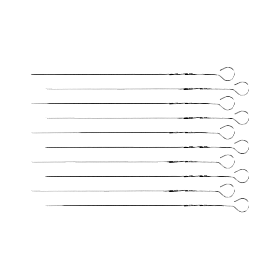 Pepper -  Grillspett Stainless Steel -  10-pack