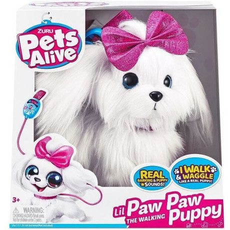 Pets Alive - Walking Puppy interaktiv hund Pets Alive - Walking Puppy interaktiv hund