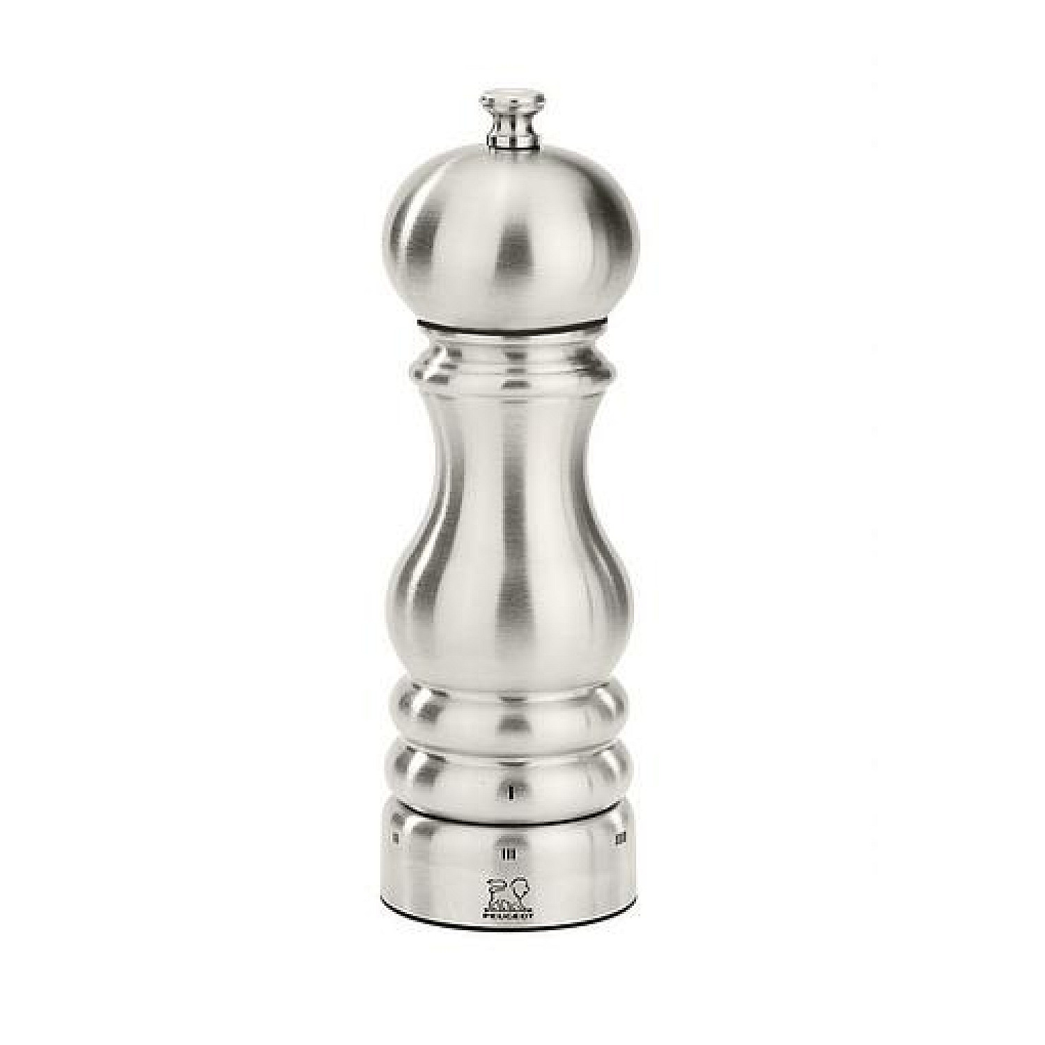 Peugeot kryddkvarn paris 32470 pepparkvarn 18cm borstad st&aring;l
