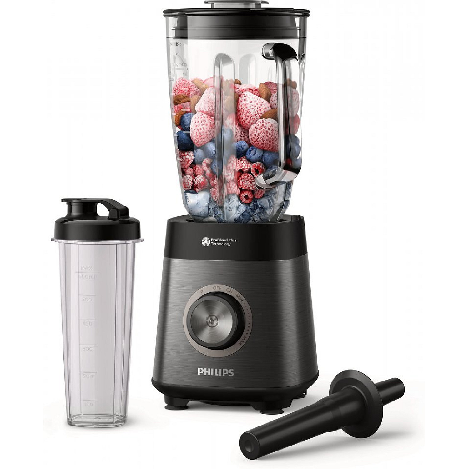 Philips mixer 5000 series hr3041/00 problend plus-motor & blandflaska