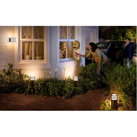 Philips Hue - White Lucca-piedestal för utomhusbruk Philips Hue - White Lucca-piedestal för utomhusbruk