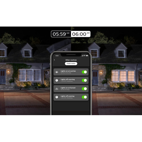 Philips Hue - White Tuar-väggbelysning för utomhusbruk Philips Hue - White Tuar-väggbelysning för utomhusbruk