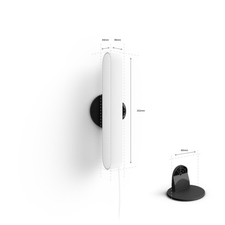 Philips Hue - White and Color Ambiance Play ljusskena - vit 2st Philips Hue - White and Color Ambiance Play ljusskena - vit 2st