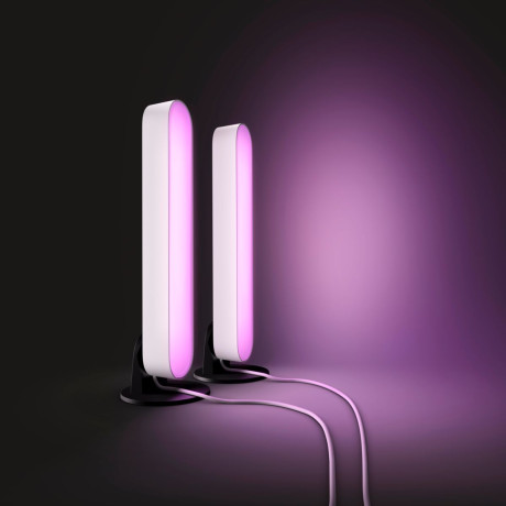 Philips Hue - White and Color Ambiance Play ljusskena - vit 2st Philips Hue - White and Color Ambiance Play ljusskena - vit 2st
