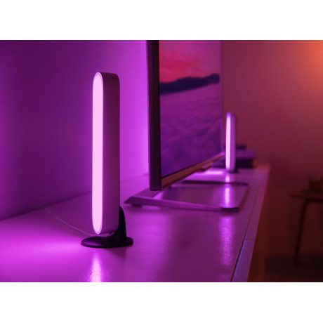 Philips Hue - White and Color Ambiance Play ljusskena - vit 2st Philips Hue - White and Color Ambiance Play ljusskena - vit 2st