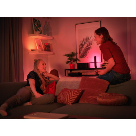 Philips Hue - White and Color Ambiance Play ljusskena - vit 2st Philips Hue - White and Color Ambiance Play ljusskena - vit 2st