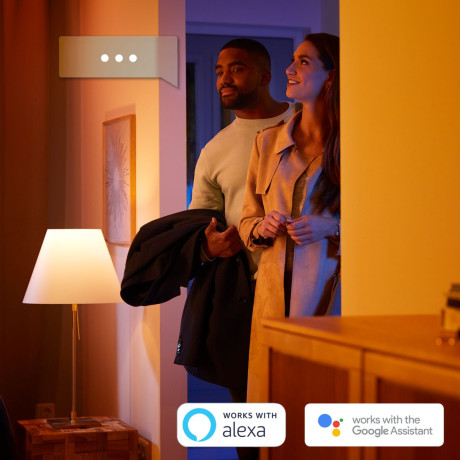 Philips Hue - White and Color Ambiance Argenta fyrdubbel spot Philips Hue - White and Color Ambiance Argenta fyrdubbel spot