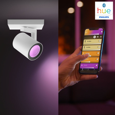 Philips Hue - White and Color Ambiance Argenta fyrdubbel spot Philips Hue - White and Color Ambiance Argenta fyrdubbel spot