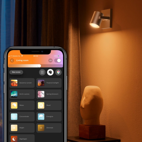 Philips Hue - White and Color Ambiance Argenta enkel spotlight Philips Hue - White and Color Ambiance Argenta enkel spotlight