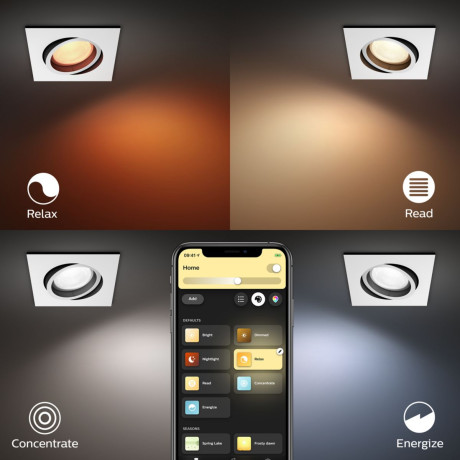 Philips Hue - White and Color Ambiance Centura infälld spotlight Philips Hue - White and Color Ambiance Centura infälld spotlight
