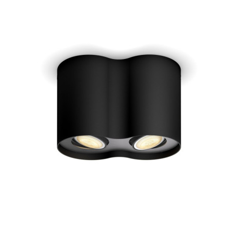 Philips Hue - White ambiance Pillar dubbel spot Philips Hue - White ambiance Pillar dubbel spot