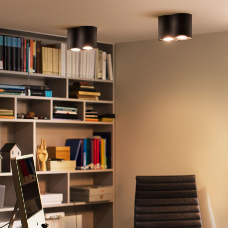 Philips Hue - White ambiance Pillar dubbel spot Philips Hue - White ambiance Pillar dubbel spot