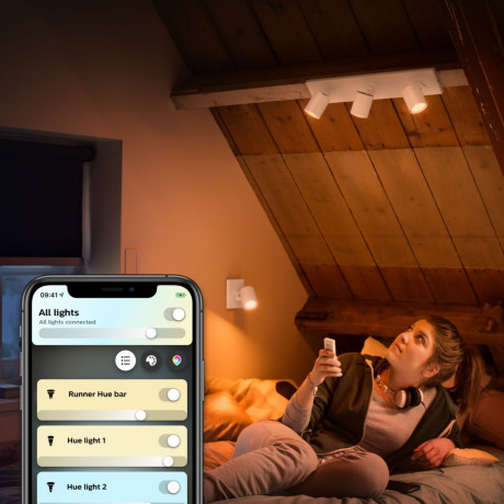 Philips Hue - White ambiance Runner enkel spot Philips Hue - White ambiance Runner enkel spot