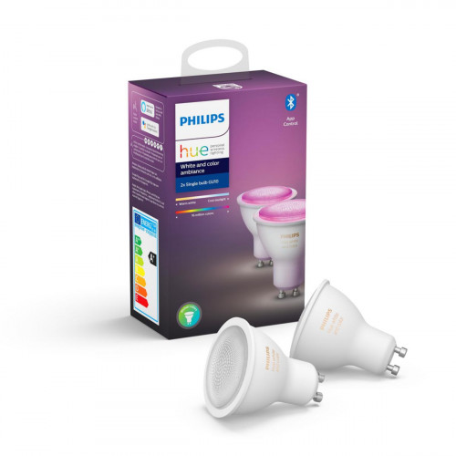 Philips Hue - White and Color Ambiance 2-pack GU10