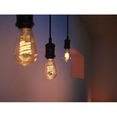 Philips Hue - White Filament 1-pack ST64 E27 filamentlampa Edison Philips Hue - White Filament 1-pack ST64 E27 filamentlampa Edison
