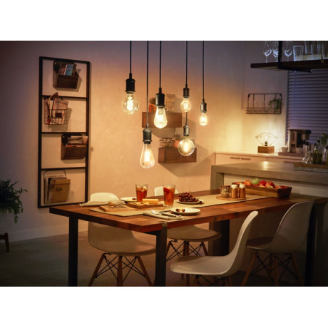 Philips Hue - White Filament 1-pack ST64 E27 filamentlampa Edison Philips Hue - White Filament 1-pack ST64 E27 filamentlampa Edison