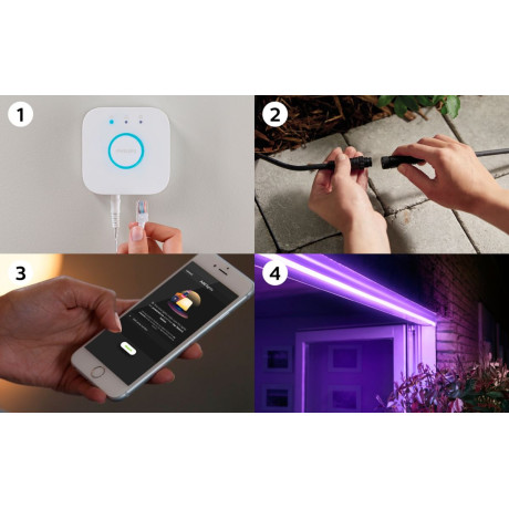Philips Hue - White and Color Ambiance Lightstrip 5 m Philips Hue - White and Color Ambiance Lightstrip 5 m