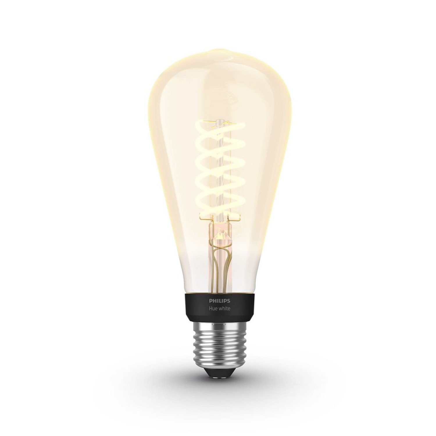 Philips hue belysning white filament 1-pack st72 e27 filamentlampa edison