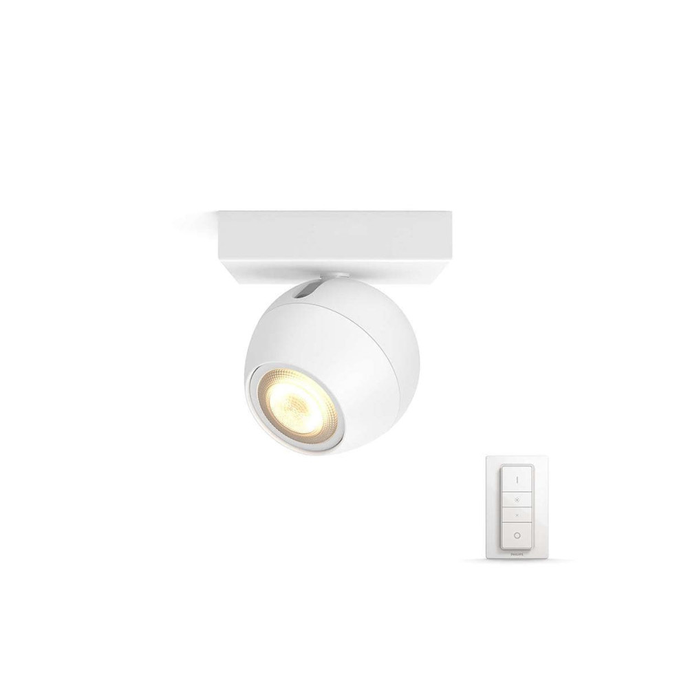 Philips Hue BUCKRAM single spot white 1x5.5W 240V TAKLAMPA PHILIPS HUE BUCKRAM SINGLE SPOT VIT