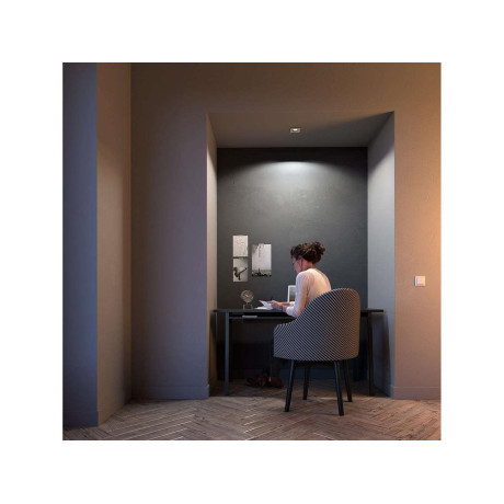 Philips Hue Milliskin infälld spot 1x5-5W - vit kvadratisk ram Philips Hue Milliskin infälld spot 1x5-5W - vit kvadratisk ram