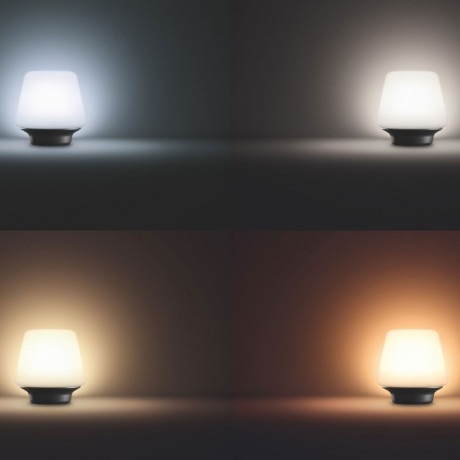 Philips Hue - Wellness HUE table lamp black 1x9.5W 230 Philips Hue - Wellness HUE table lamp black 1x9.5W 230