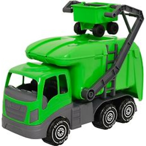 Plasto - Återvinningsbil. 40 cm. grön - snabb leverans