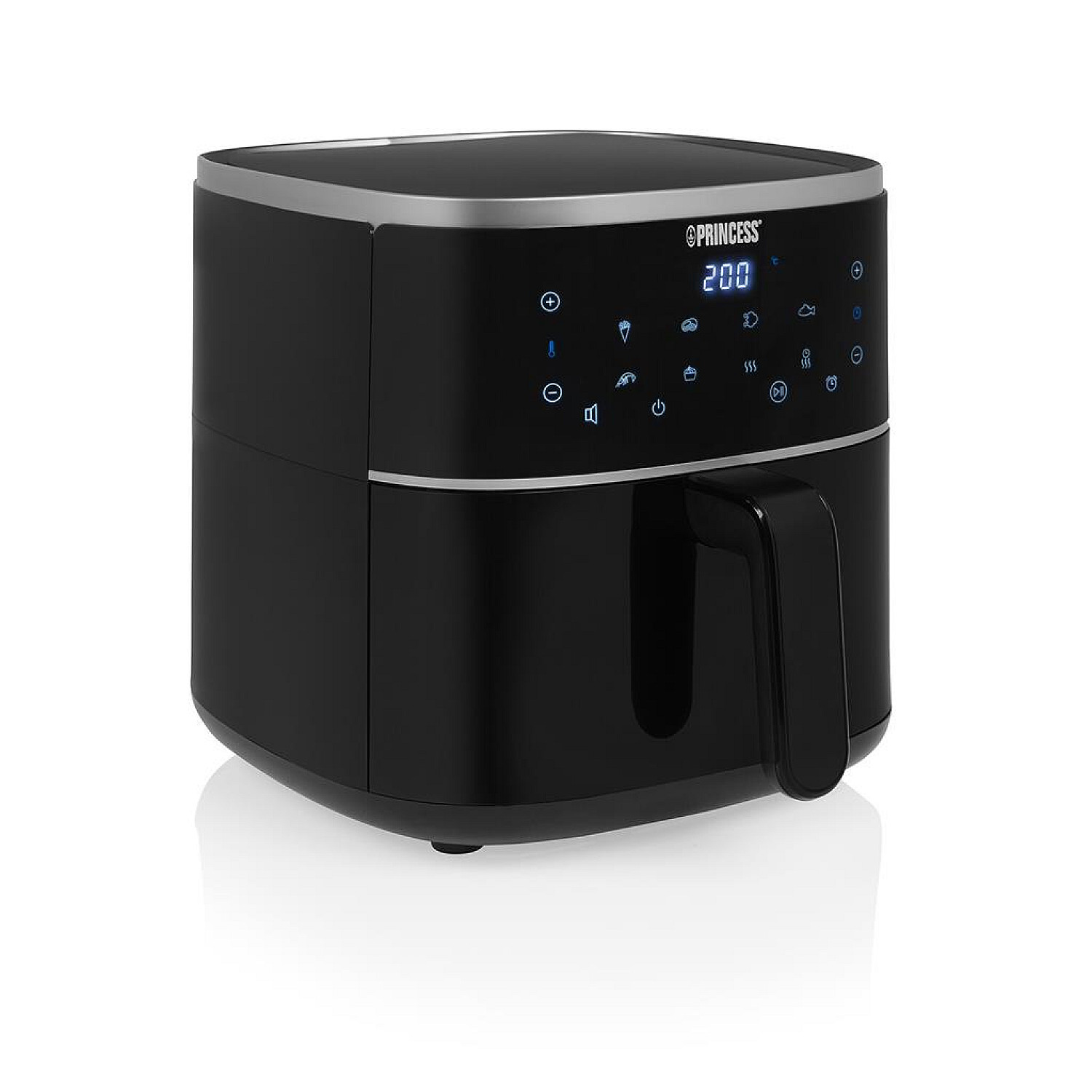 Princess airfryer digital airfryer 01.182238.01.001 led-peksk&auml;rm 4l