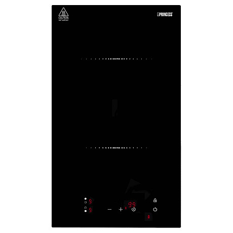 Princess - Svart - Vertikal induktion 3300W LCD-display